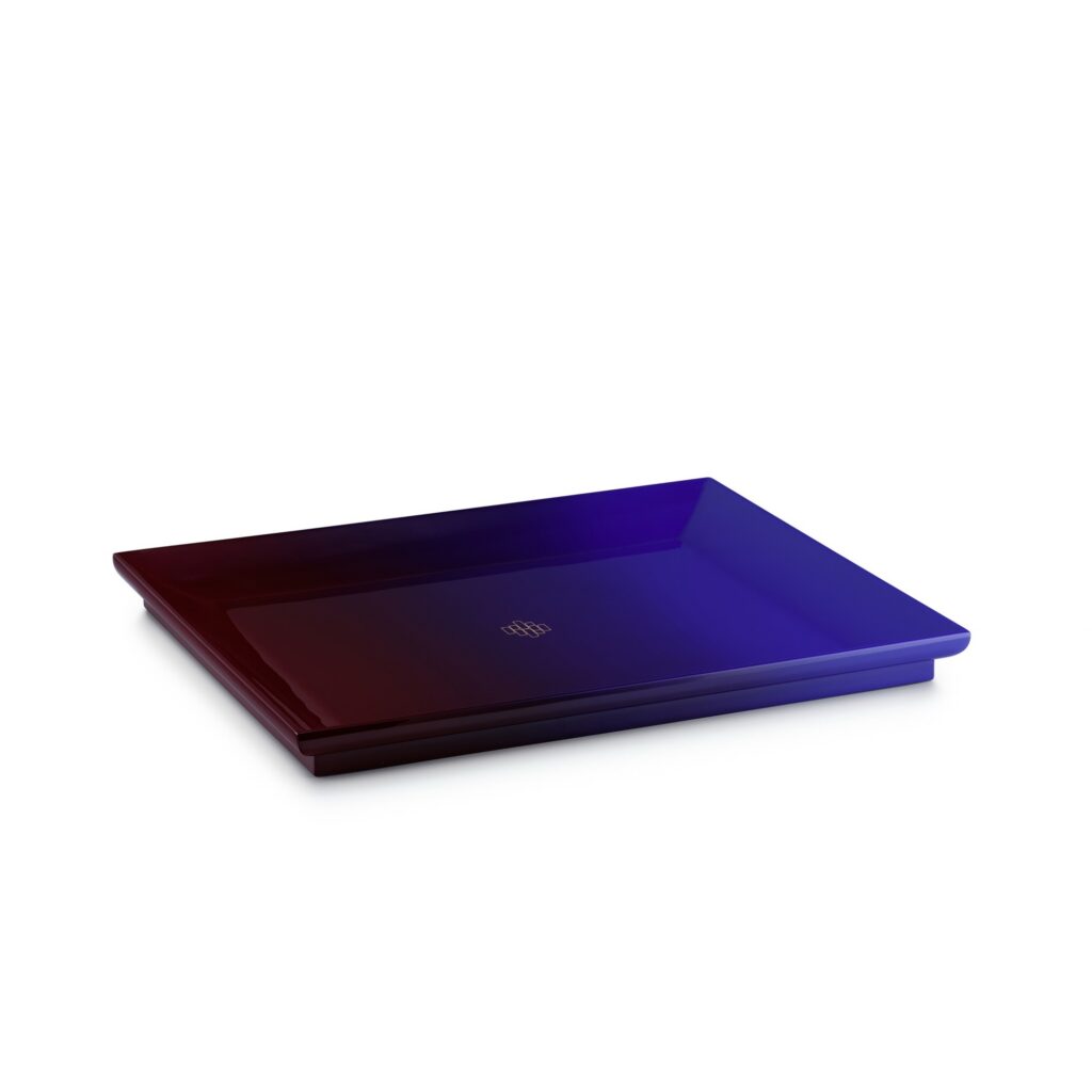 Moonbow rectangular tray size L