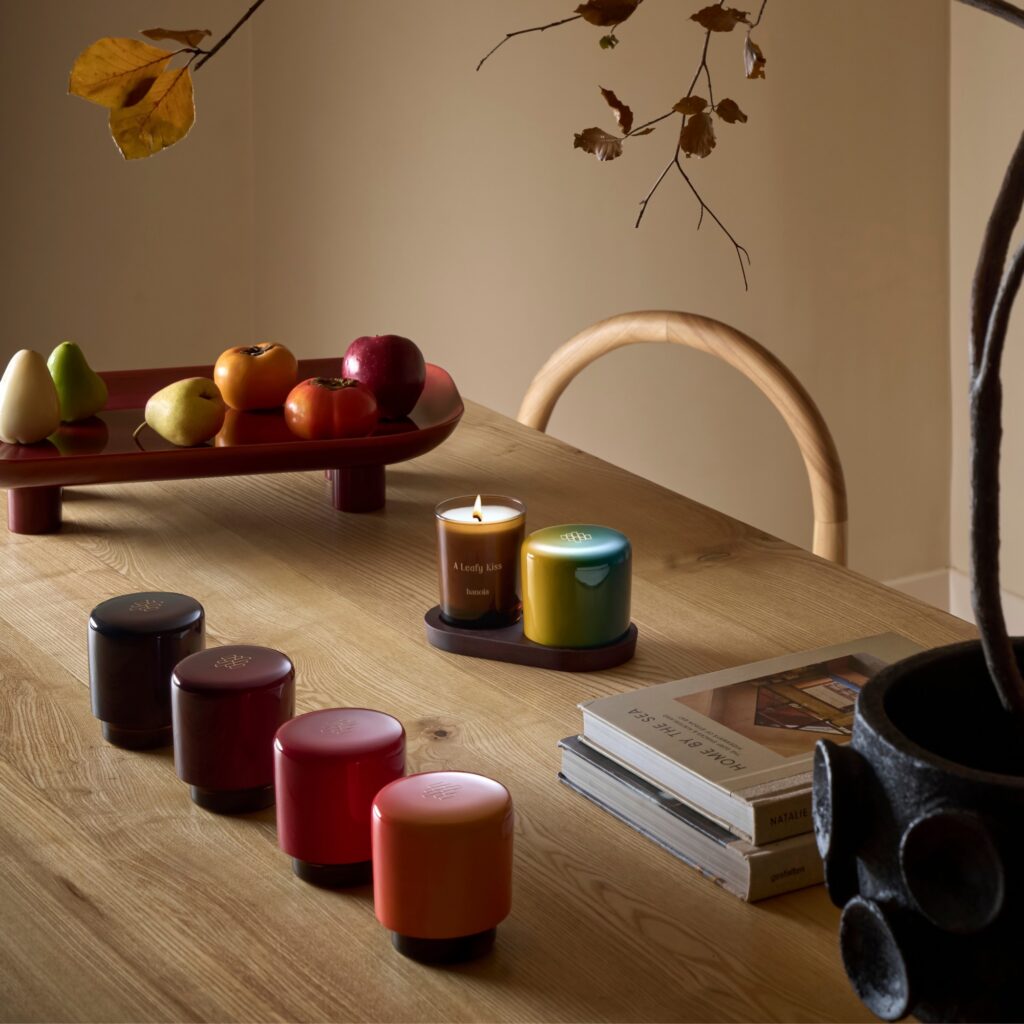 Scentimental scented candle and tray set — 2