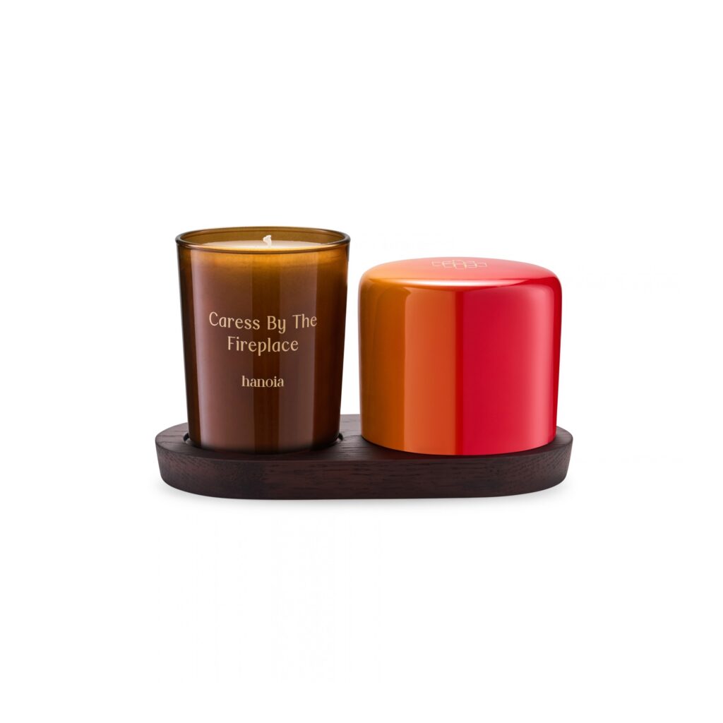 Scentimental scented candle and tray set