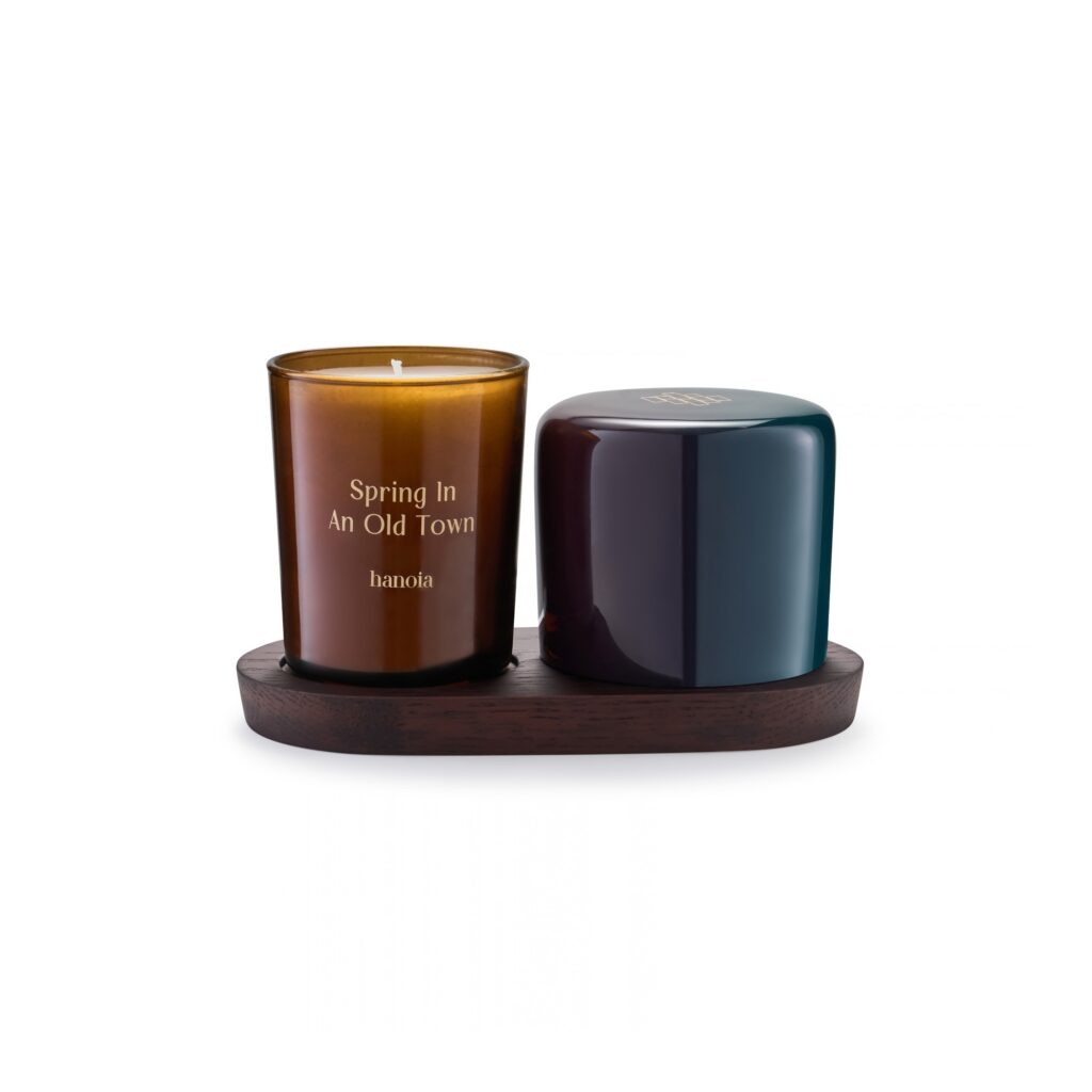 Scentimental scented candle and tray set