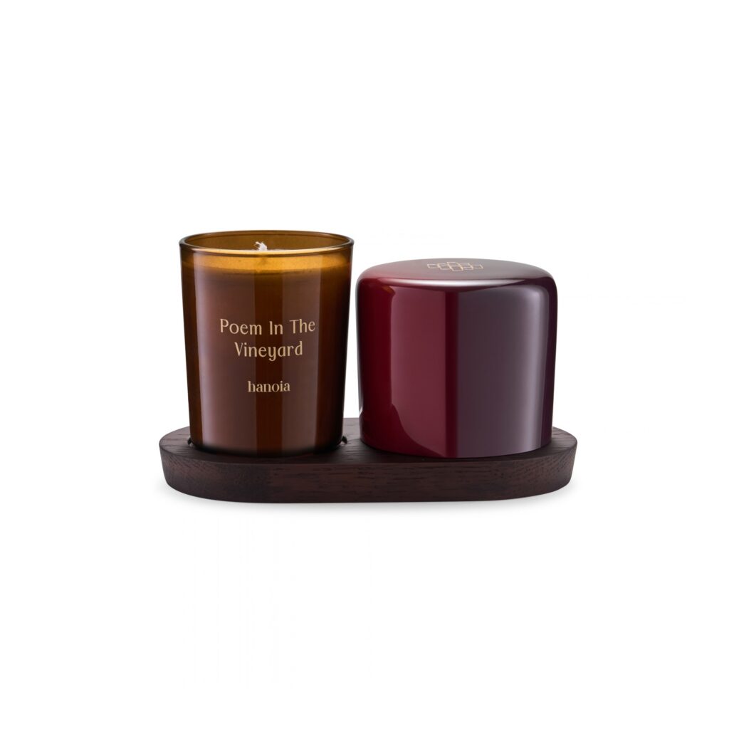 Scentimental scented candle and tray set