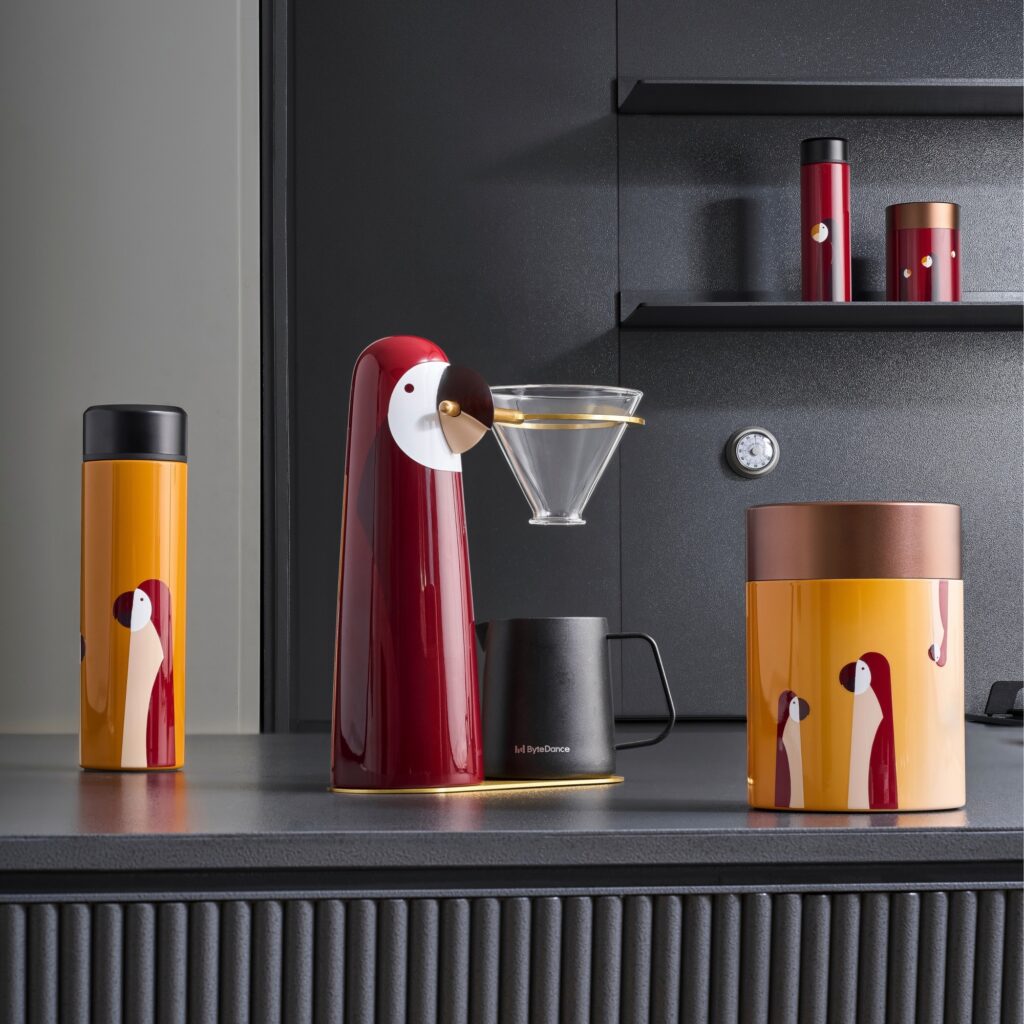 Parrot-dise coffee filter — 3