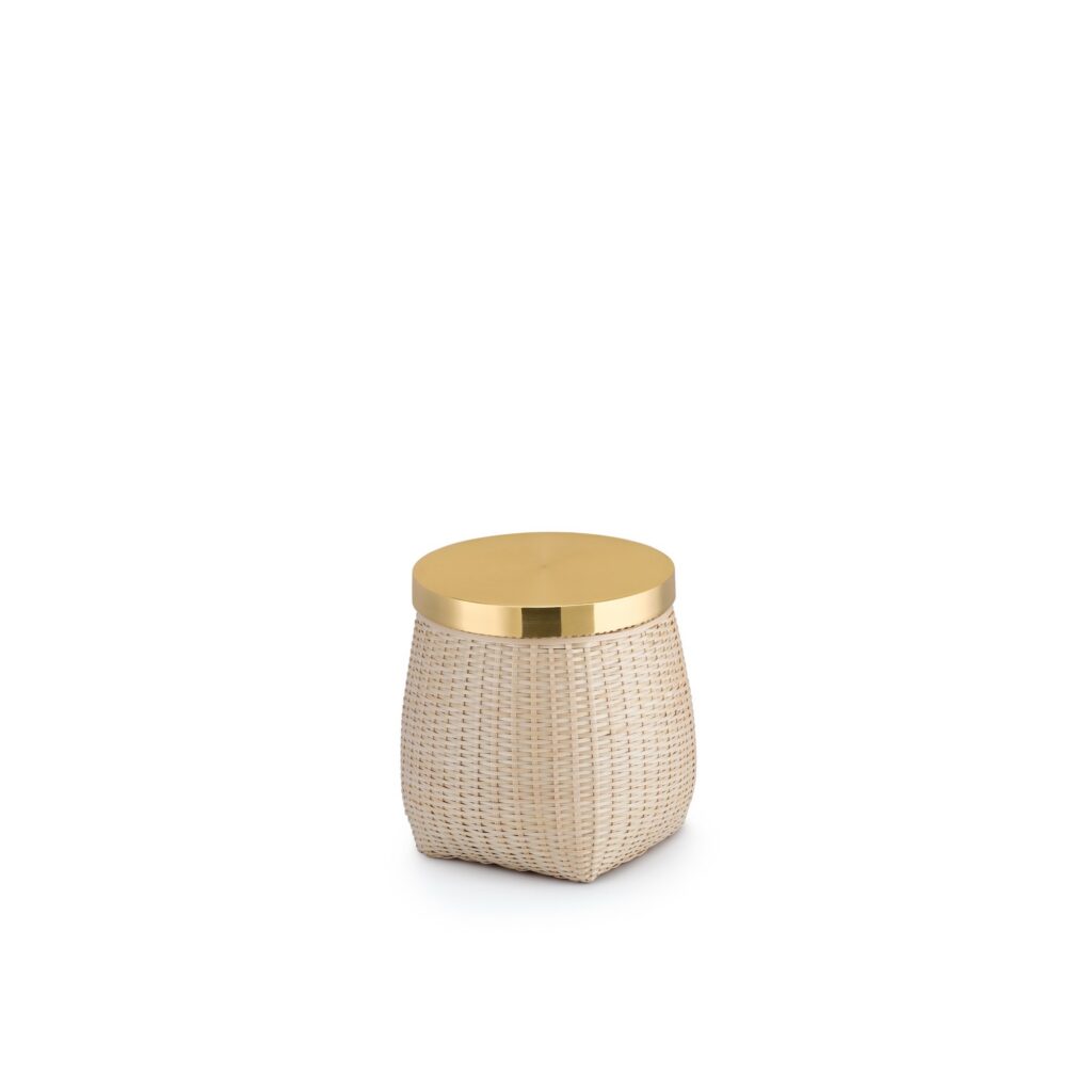 Ethnic bamboo box size S