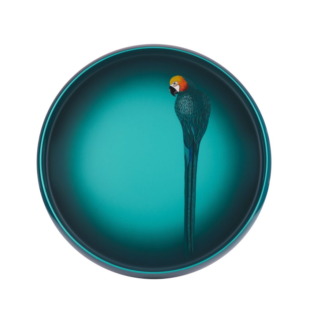 Exotic round tray — 3